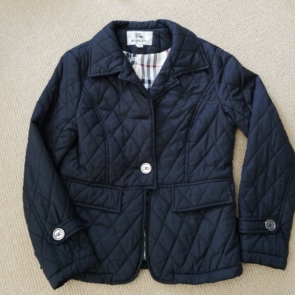 SOLD. SOLD. Burberry quilted coat - Picture 1 of 8